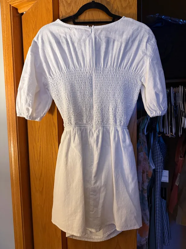 Sabo Skirt White Dress - Image 5