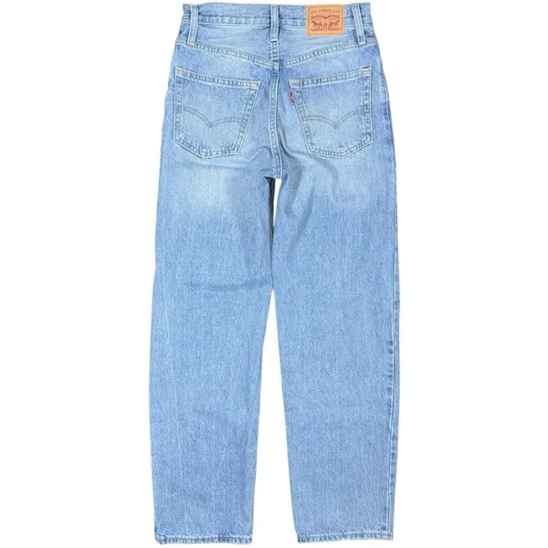 Levi’s ’94 Baggy Destructed Jeans Light Wash High Rise Straight Leg Size 25 x 31 - Image 2