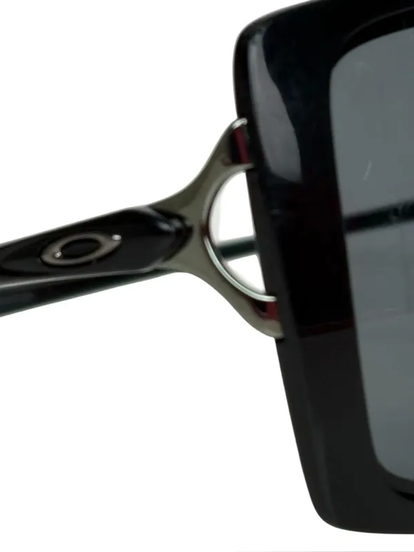 OAKLEY Polarized Splash Black Square Sunglasses  OO9258-02 - Image 5