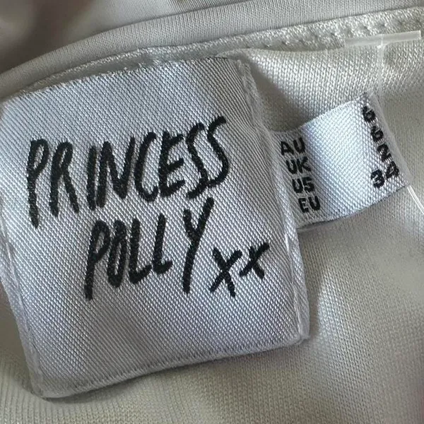 Princess Polly white cinched tank top - Image 5