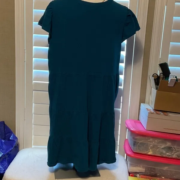 Time and Tru Teal Midi Dress - Image 5