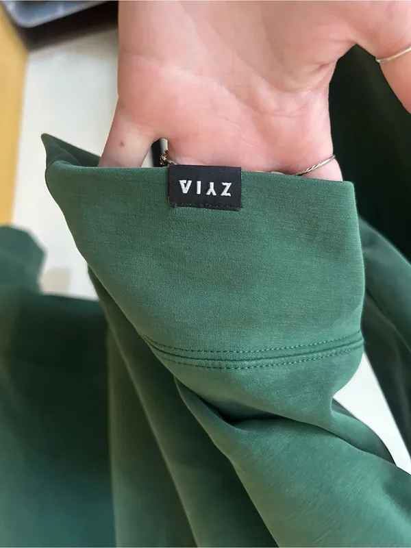 Zyia Solstice Sweatshirt Green‎ Crewneck Pullover Lounge Size XXL - Image 5