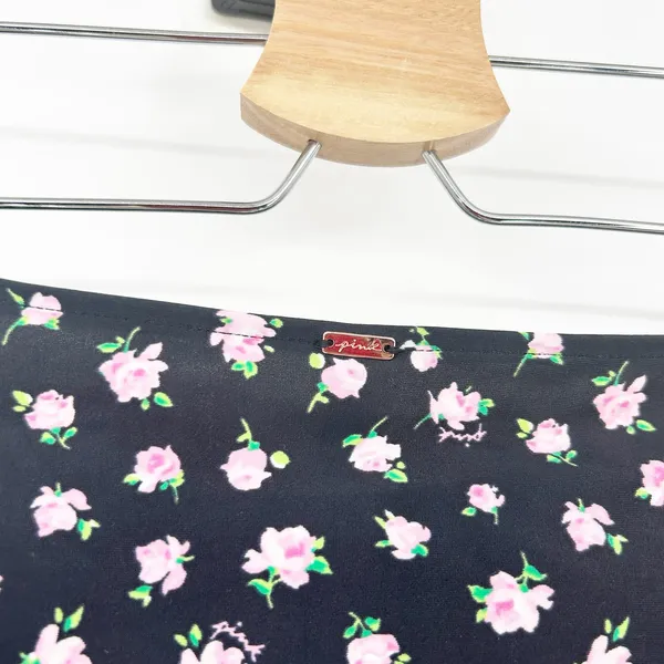 Victorias Secret VS PINK Womens Summer Beach Ditsy Floral Swim Mini Skirt Size L - Image 5