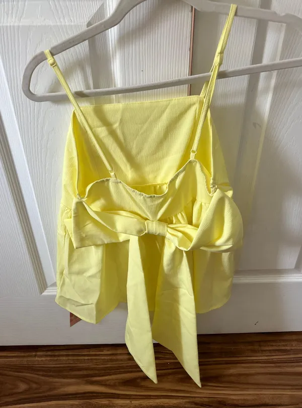 SheIn yellow blouse tank - Image 2