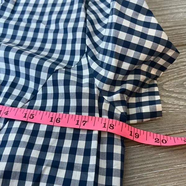 NWT Universal Standard J. Crew gingham dress‎ Sz 8 - Image 7