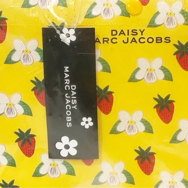 Marc Jacobs Yellow Daisy Floral‎ Shopping Tote NEW - Image 2