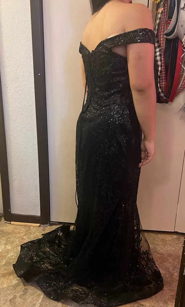 Prom dress black Size L - Image 2