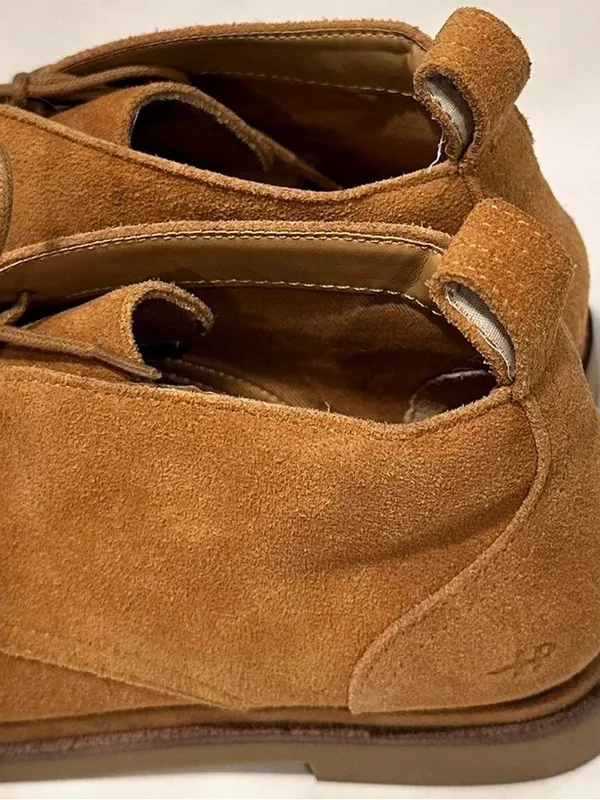 Hush Puppies Velox Chukka Boots Size‎ 6 Leather Lace Up - Image 9