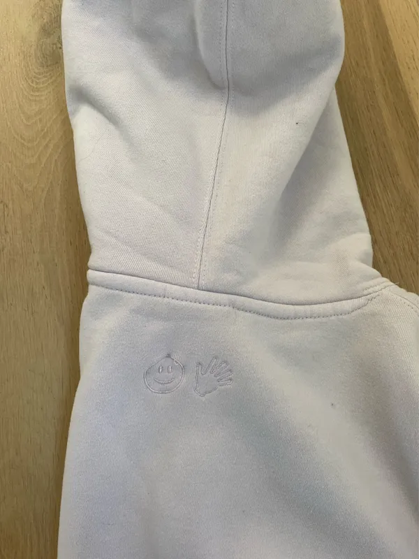 Limited Edition Glossier Hoodie White - Image 4