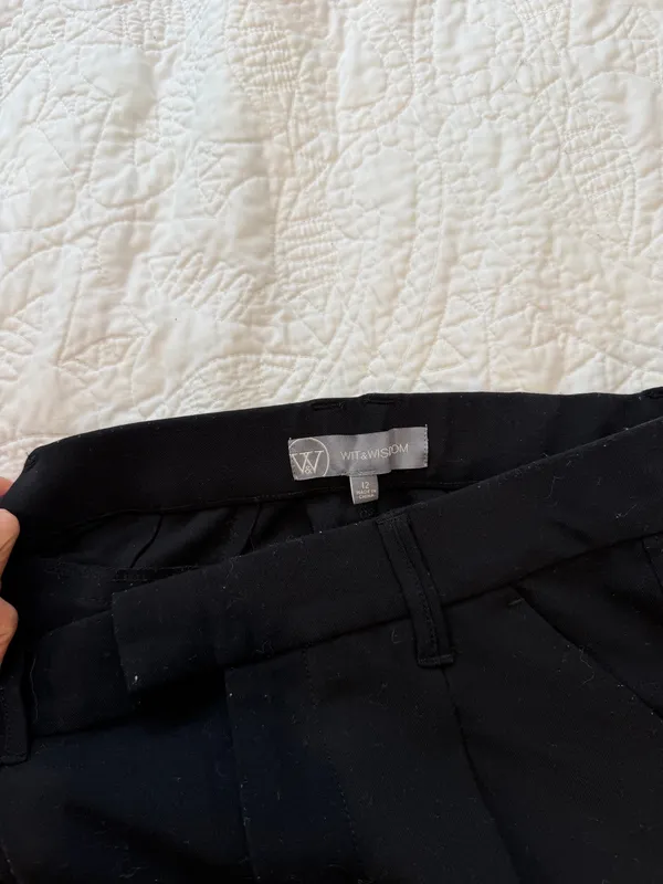 Wit wisdom pants Black Size XL - Image 2