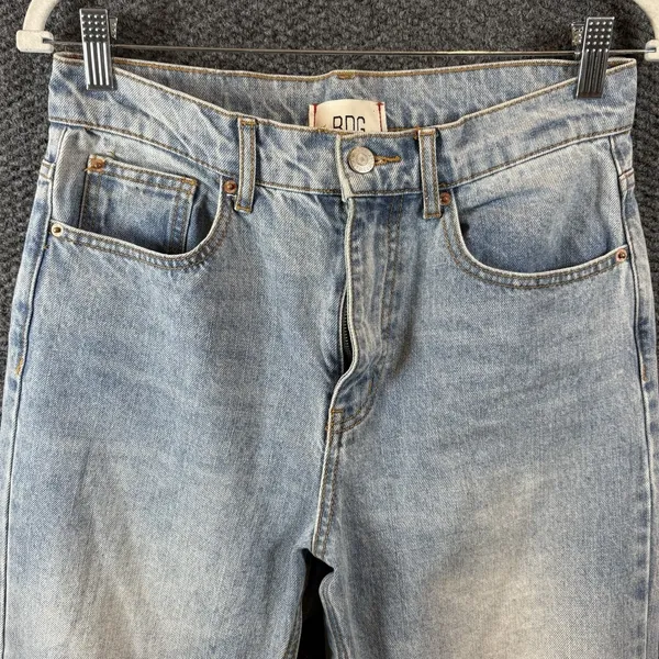 BDG Urban Outfitters Women's Cowboy Jean‎ Blue Size 29 Chewed Hem - Image 3