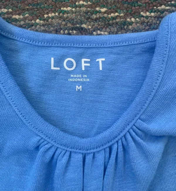 LOFT Ruffle Sleeve Blouse - Image 6