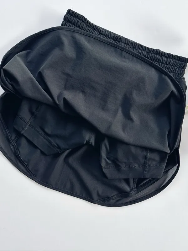 NEW Lululemon Hotty Hot High-Rise Skirt Black - Image 10