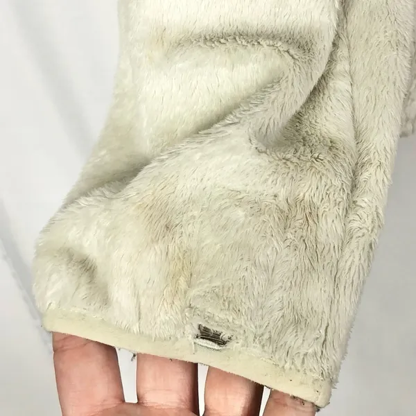 The North Face White Osito Fleece‎ Full Zip Jacket L - Image 7