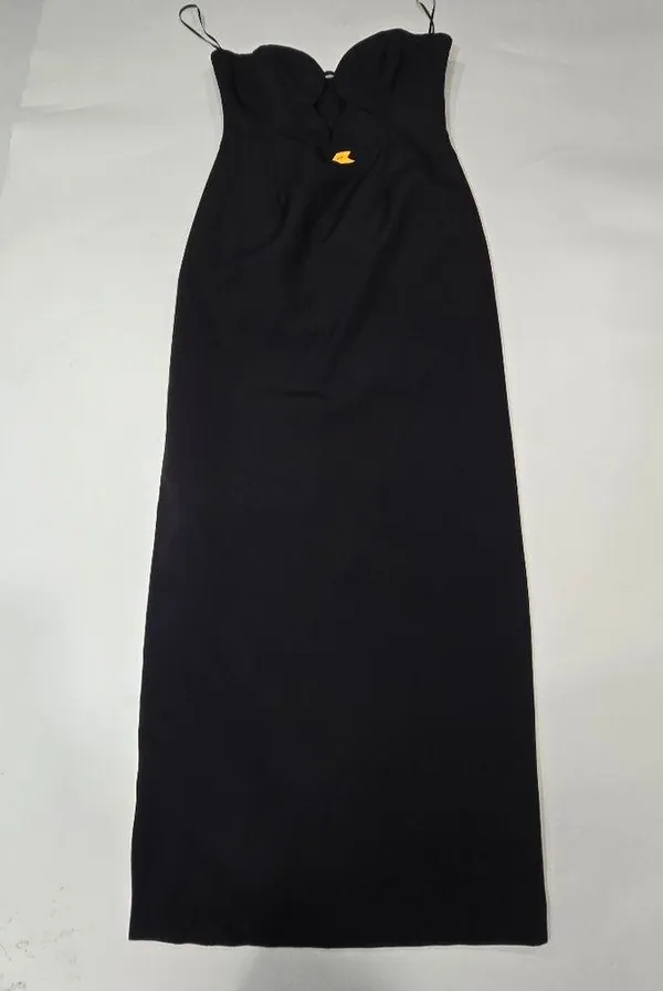 Bardot Eleni Midi Dress in Black - Image 3