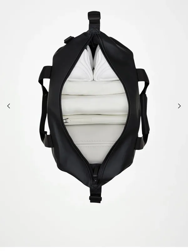 NWT Rains Hilo Weekend Overnight Bag size small waterproof black - Image 6
