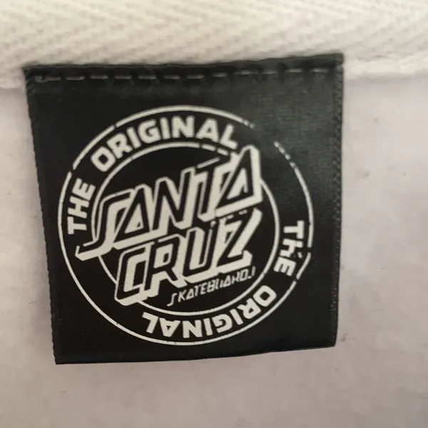Santa Cruz Skateboarding Sweatshirt Hoodie Small - Image 4