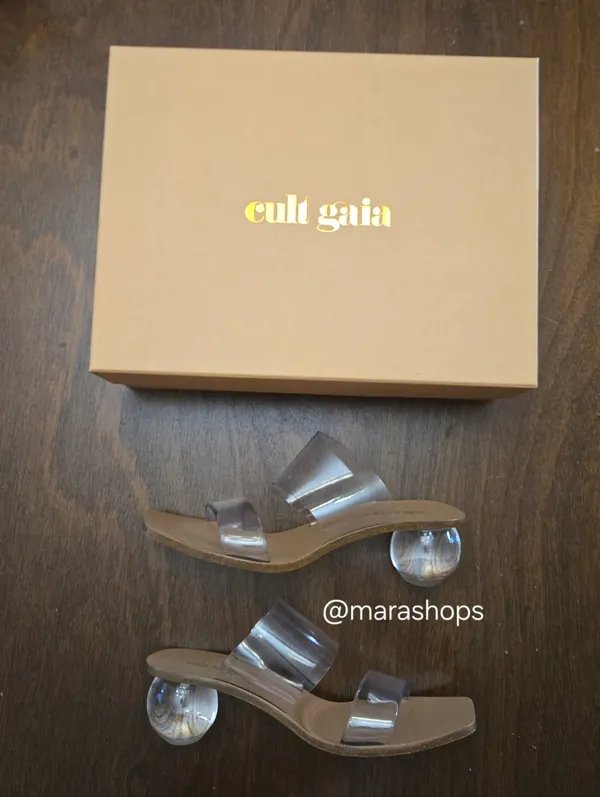 Cult Gaia Jila PVC Heels - Image 3