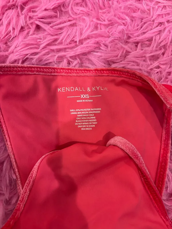 Kendall + Kylie Velvet Bikini Set - Image 3