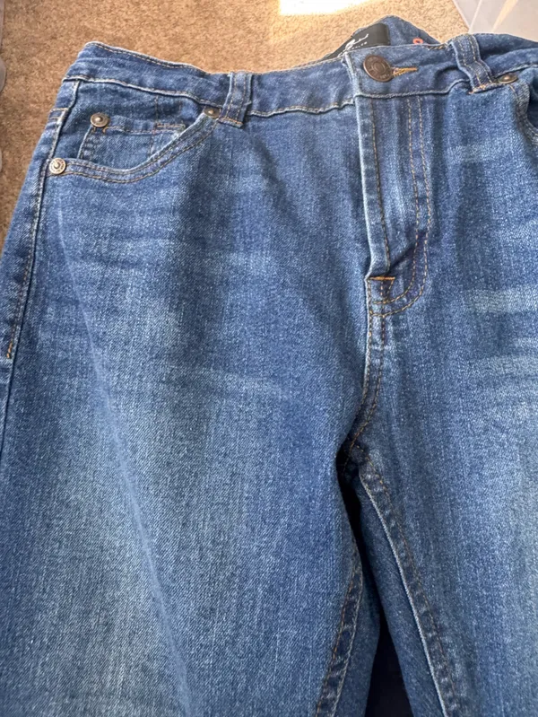 7 For All Mankind Standard Jeans Women’s 12 Blue Bootcut Stretch Denim - Image 8