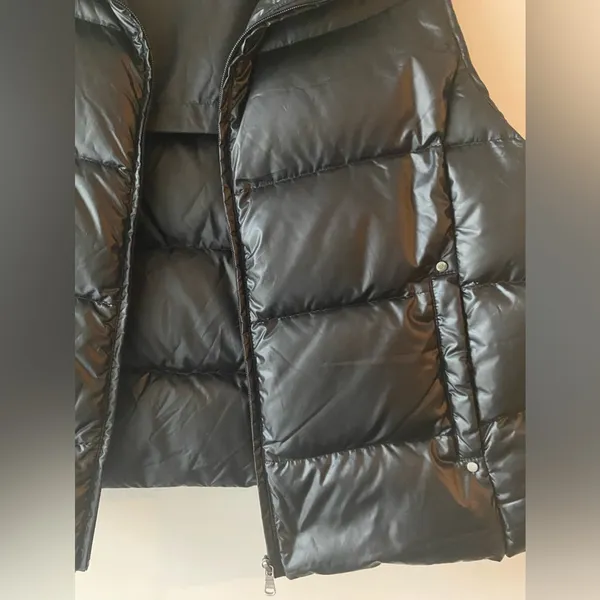CHAPS Black Puffer Vest - Image 2