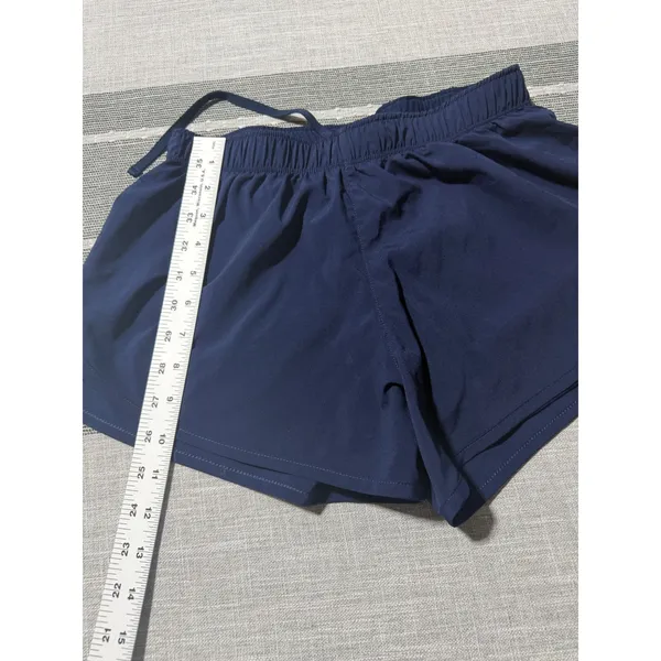 New Balance Women Navy Blue Running Shorts Athletic Workout Gym Size‎ Small - Image 2