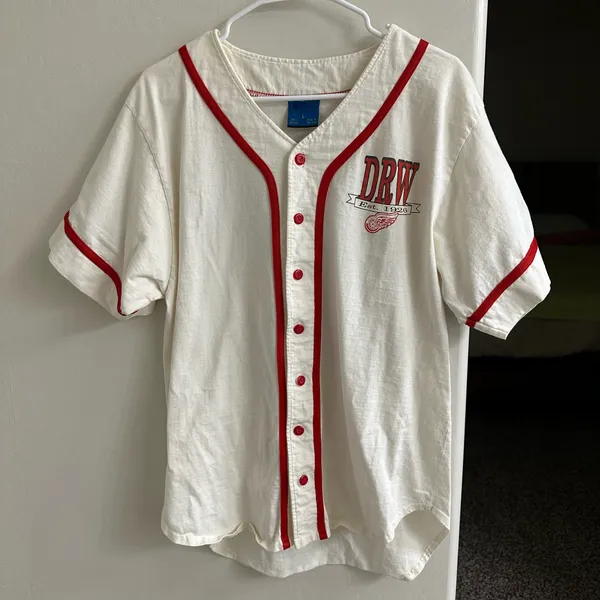 Vintage Detroit Red wings cotton jersey tee - Image 2