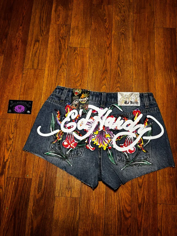 Ed Hardy Denim Shorts - Image 2
