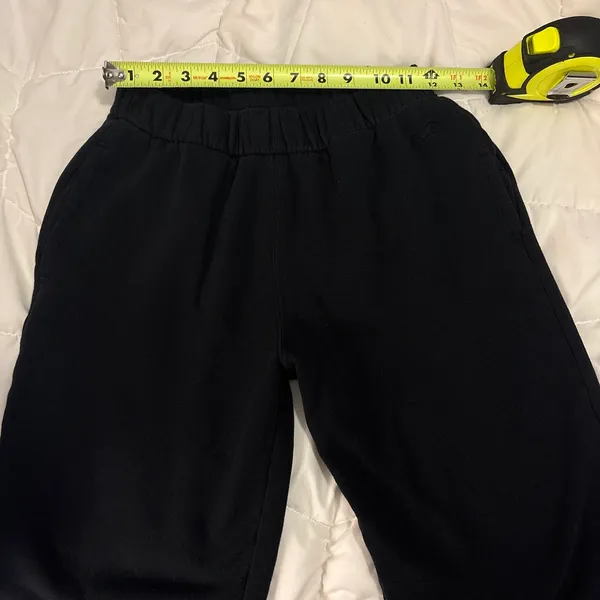 Black Cuffed Hollister Sweatpants  - Image 3