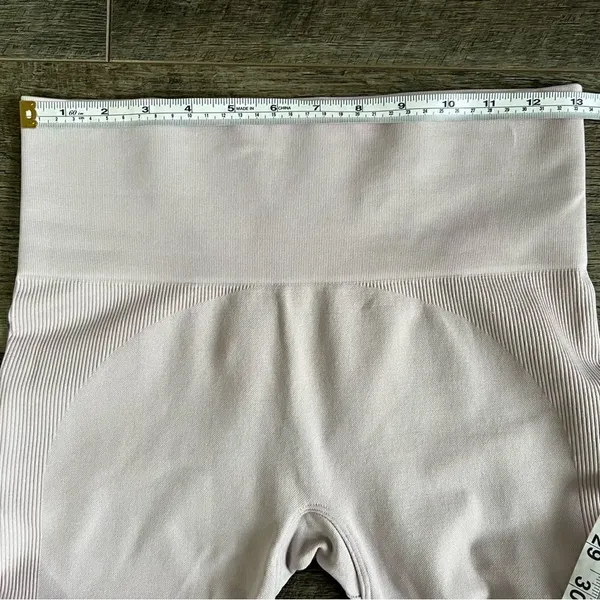 Set Active Sculptflex Legging in Fawn Seamless Ribbed Activewear Pants Medium - Image 7
