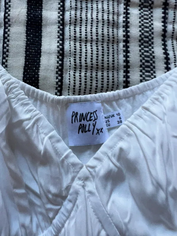 Princess Polly White Romper - Image 3