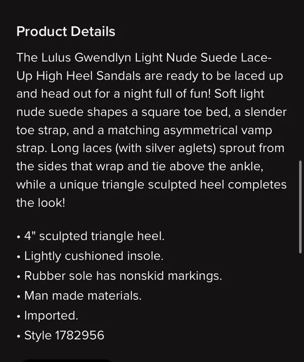 Lulus Gwendlyn Suede Lace-Up High Heel Sandals - Image 4