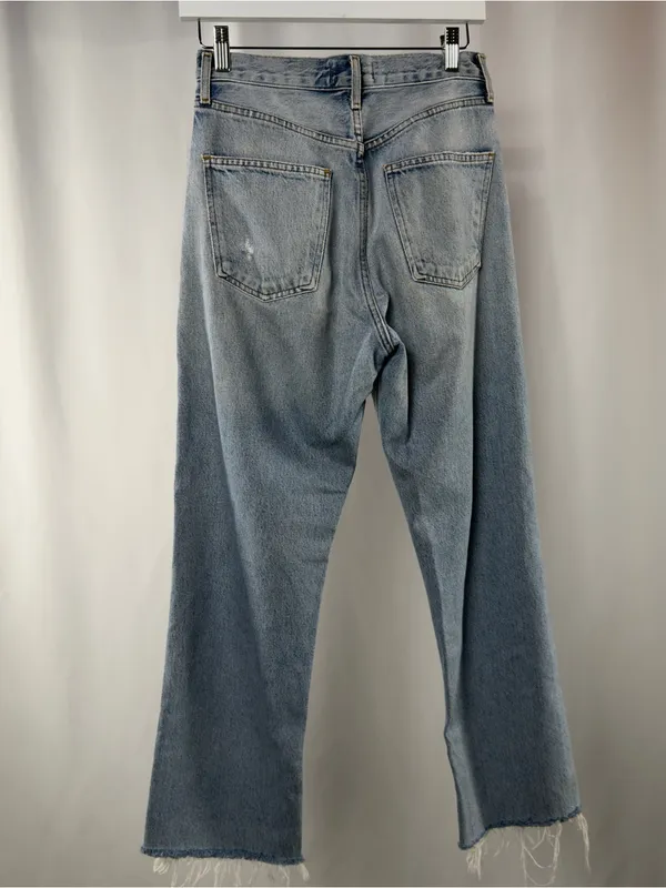 AGOLDE 90's Mid Rise Loose‎ Fit Jeans in Fall Out Blue Size 24 - Image 5