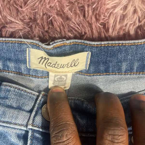 Madewell Skinny Flare Jeans in Fairson Wash Size 30 - Image 6