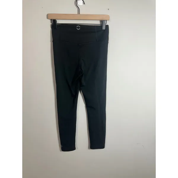 Lilybod‎ Zoe Air-Core 7/8th Leggings Womens Small Black High Rise Activewear Gym - Image 3