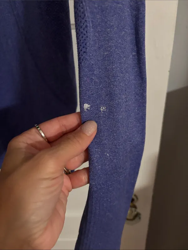 Lululemon Purple Seamless Long Sleeve Performance Top - Image 5