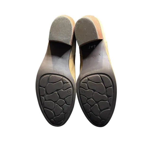 Vionic Shantelle Booties Womens Size 9.5 Beige‎ Leather Waterproof Ankle Zip - Image 10