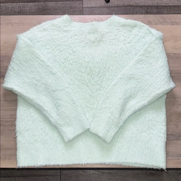 Maeve By Anthropology V-Neck Sweater - Soft Mint - Image 9