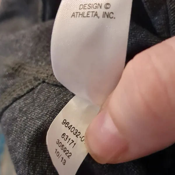 Athleta gray cropped leggings size XS - Image 5