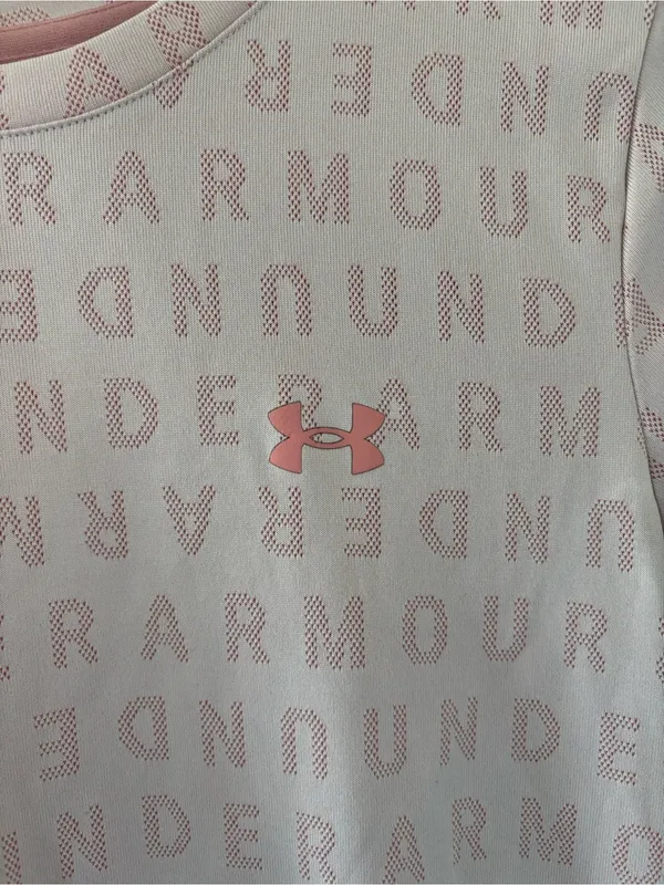 Under Armour Pink Athletic T-shirt - Image 3