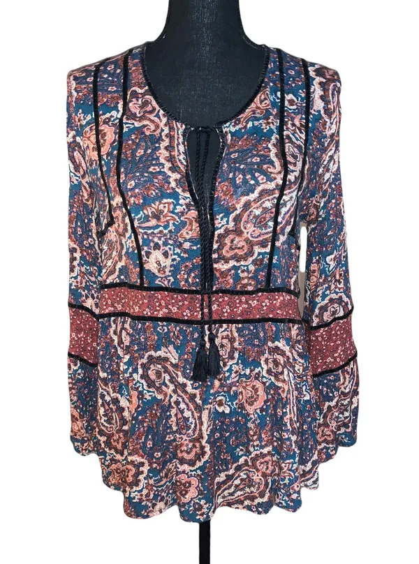 Paisley Boho Style Top - Image 2