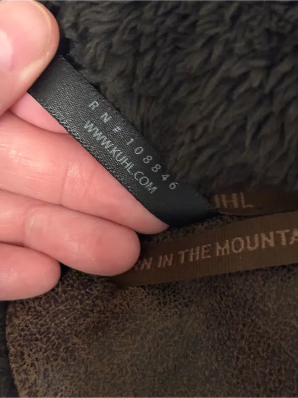 KÜHL Flight Vest Brown Sherpa Fleece Full Zip Women’s Small - Image 3