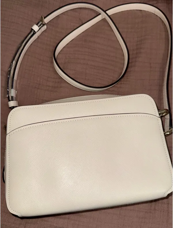 Kate Spade Crossbody Cream Purse - Image 4