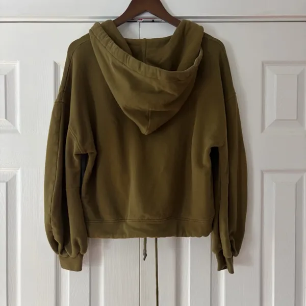 UGG Abbi Half Moon Sleeve‎ Zip-Up Hoodie Size Small EUC - Image 3