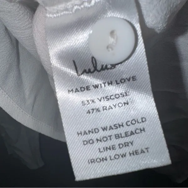 Lulus Essentially Effortless White Long Sleeve Top - Size XS - Image 6