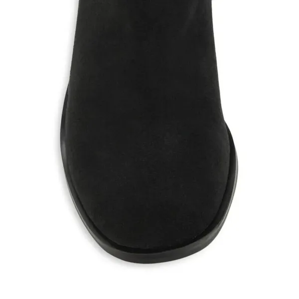 New $199 Black Womens 8 Splendid Abby Suede Leather Boots Tall Knee NWT - Image 5