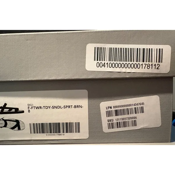Everlane ReNew Teddy Sport‎ Faux Sherpa Sandals 8 Outdoor Gorpcore Yuppie NIB - Image 8