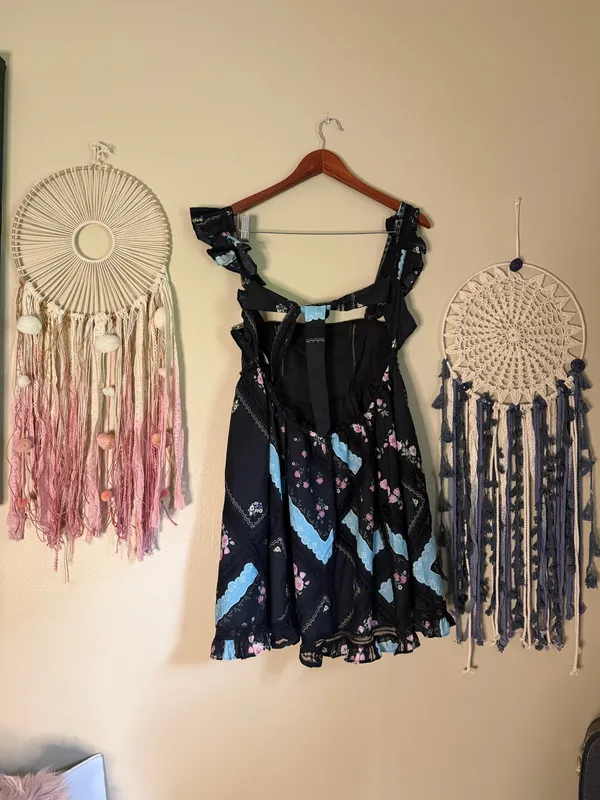 For Love & Lemons Leanne Babydoll Mini Dress Size Medium - Image 5