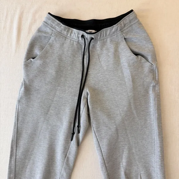 Tna Aritzia Jogger Sweatpants Womens XXS Grey Ankle Zip Drawstring Athletic - Image 10