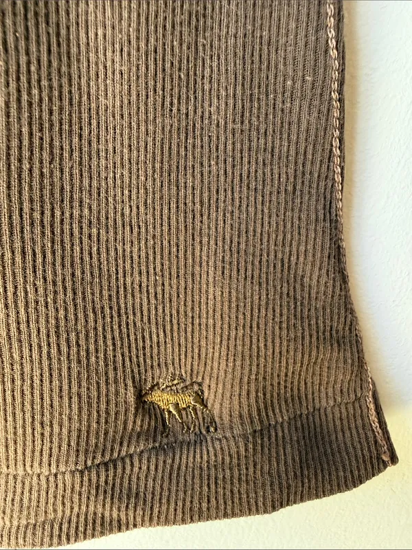 Vintage Y2K Abercrombie & Fitch Brown Tank - Image 4